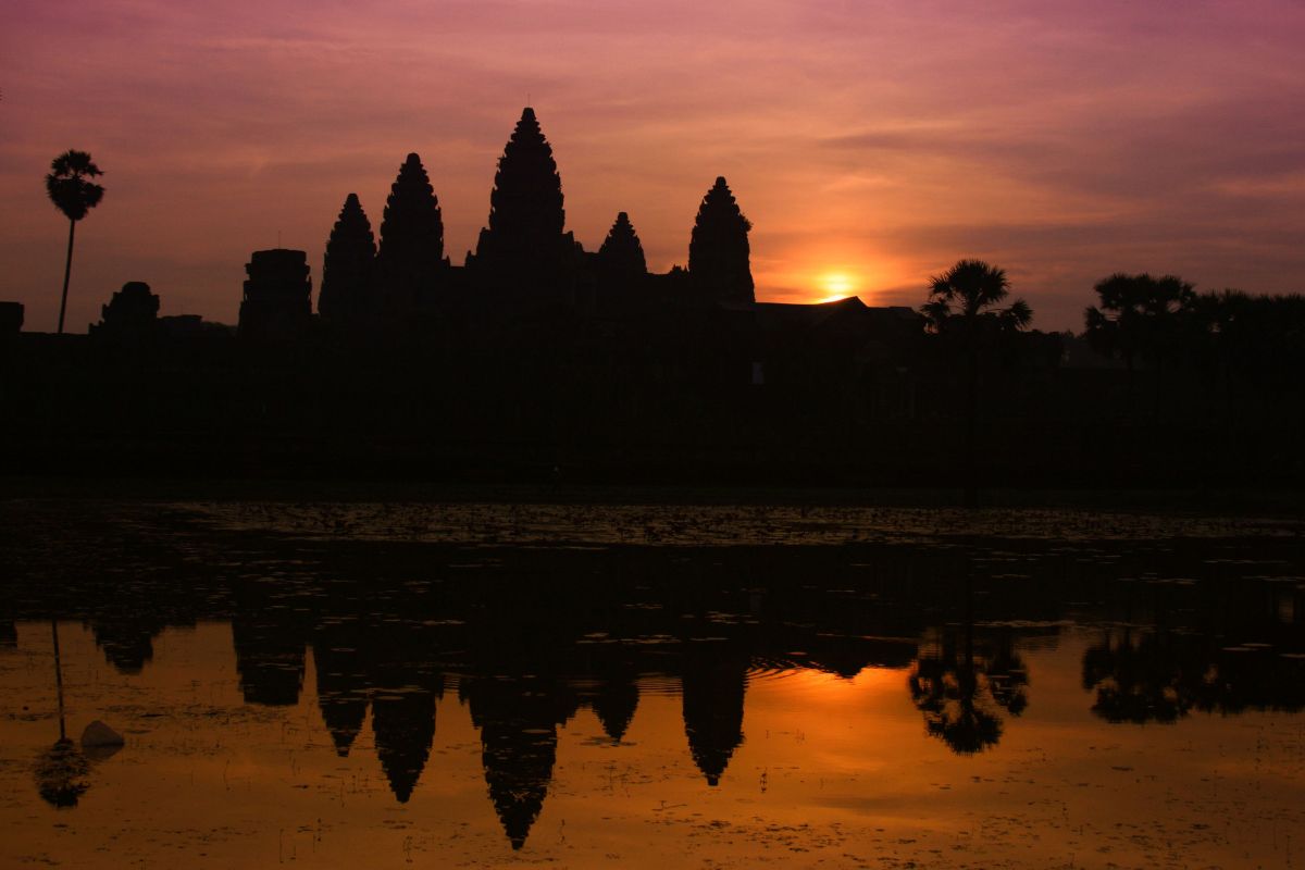 Angkor wat avec un guide francophone